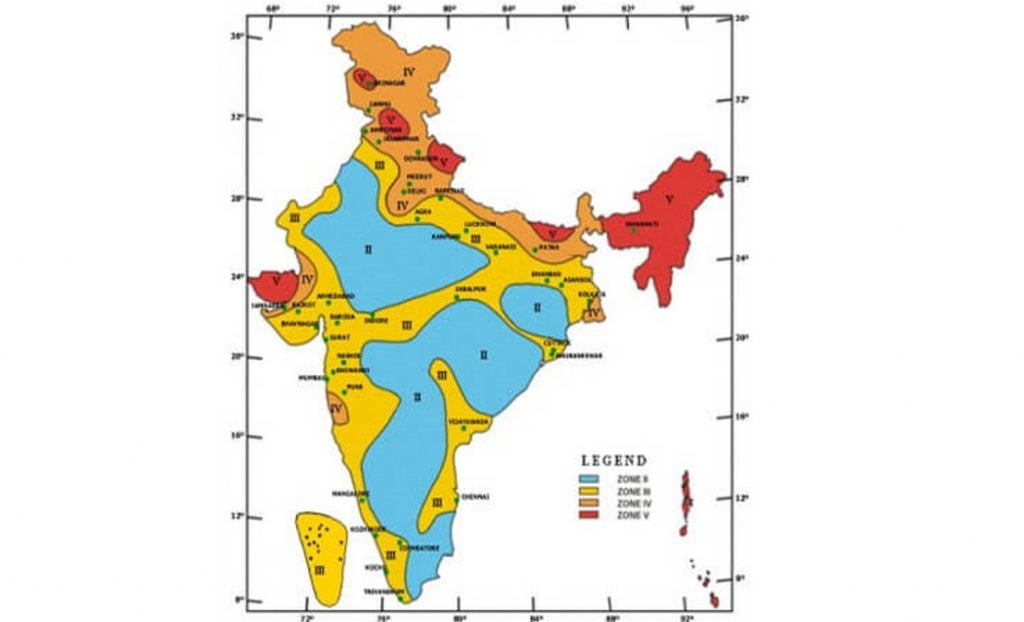 Delhi Seismic Zone