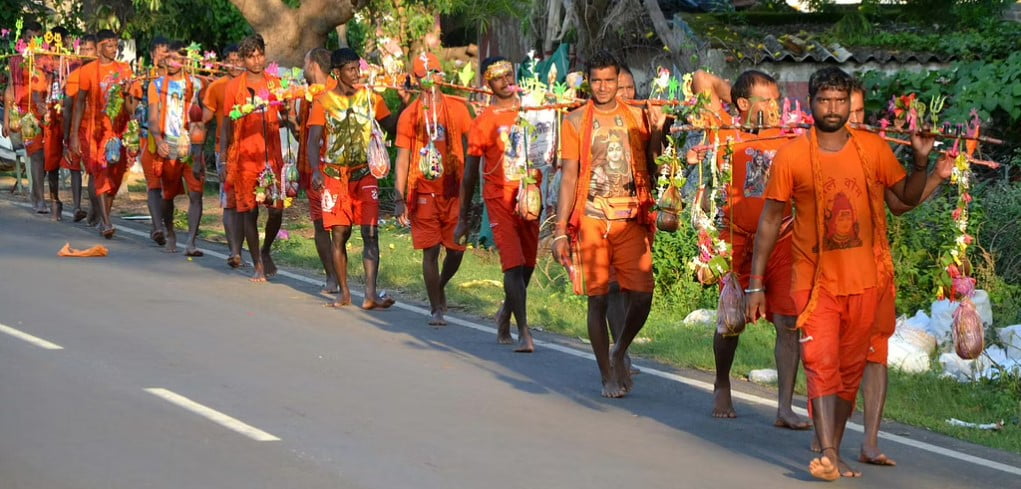 Kanwar Yatra Delhi