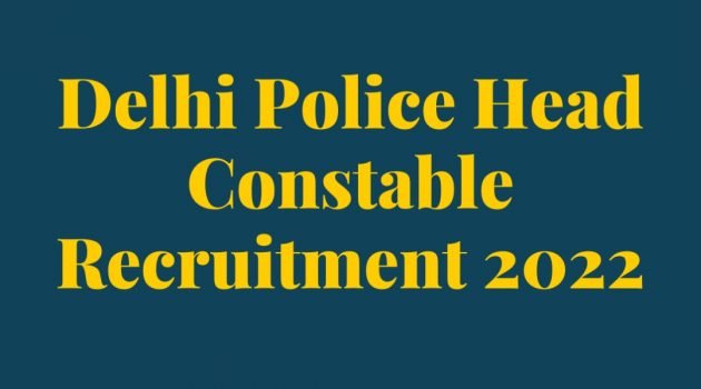 delhi police head constable syllabus