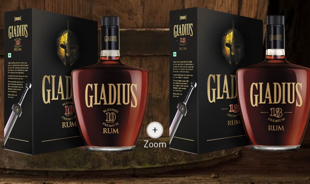 Gladius Blended Gold Reserva Rum Price in Delhi