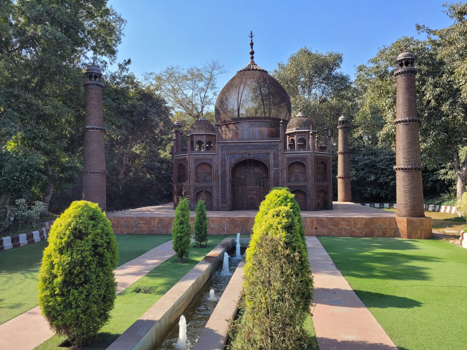 waste to wonder park delhi