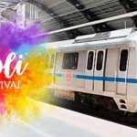 Delhi Metro Holi