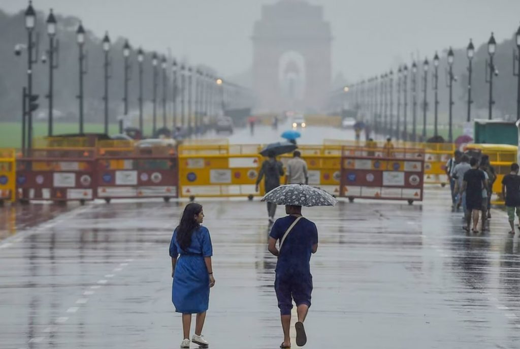 Rain Delhi