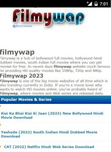Filmywap: A Popular But Risky Platform For Free Movie Downloads - Delhi