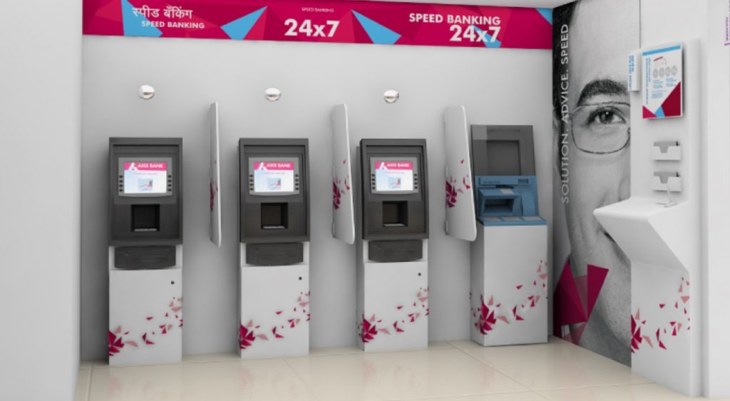 Axis Bank ATM Space Rent Online