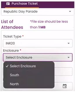 Republic Day Parade 2024 Tickets Online
